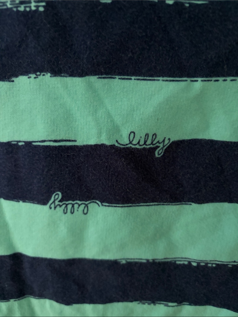 Lilly Pulitzer Skipper Popover 1/2 Zip Sweatshirt Crystal Water Take Off Stripe - Picture 7 of 10